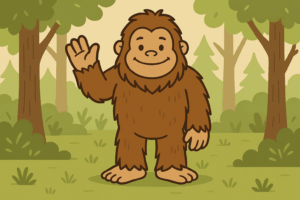 ビッグフットのイラスト